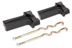 8V Battery Hold Down Plate Rods Kit for Club Car