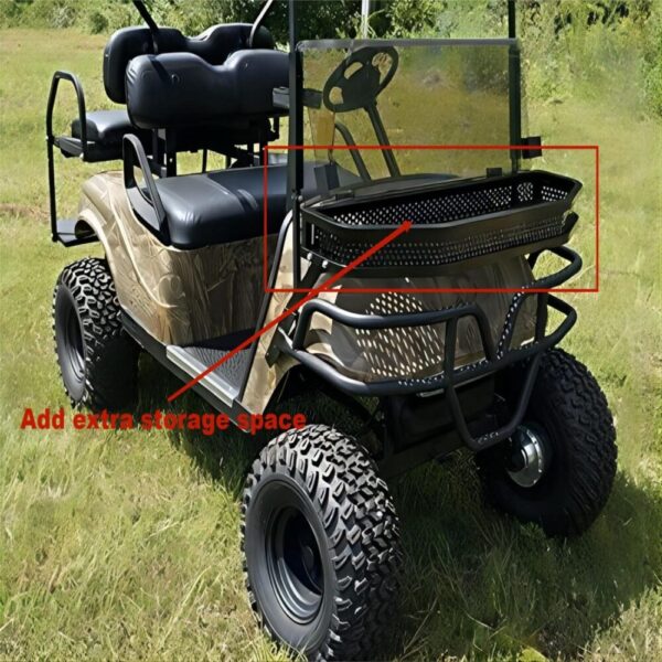 Club CAR DS front basket at trontech