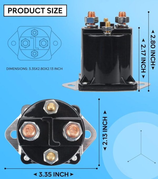 Club Car DS 4 Terminal Solenoid relay3