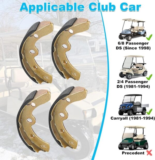 Club Car Manual Adjusting Brake Shoes - Image 2