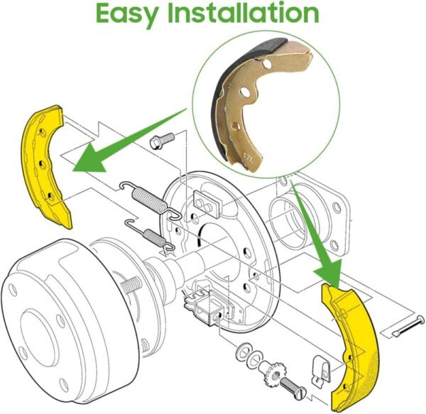 Club Car Manual Adjusting Brake Shoes - Image 3