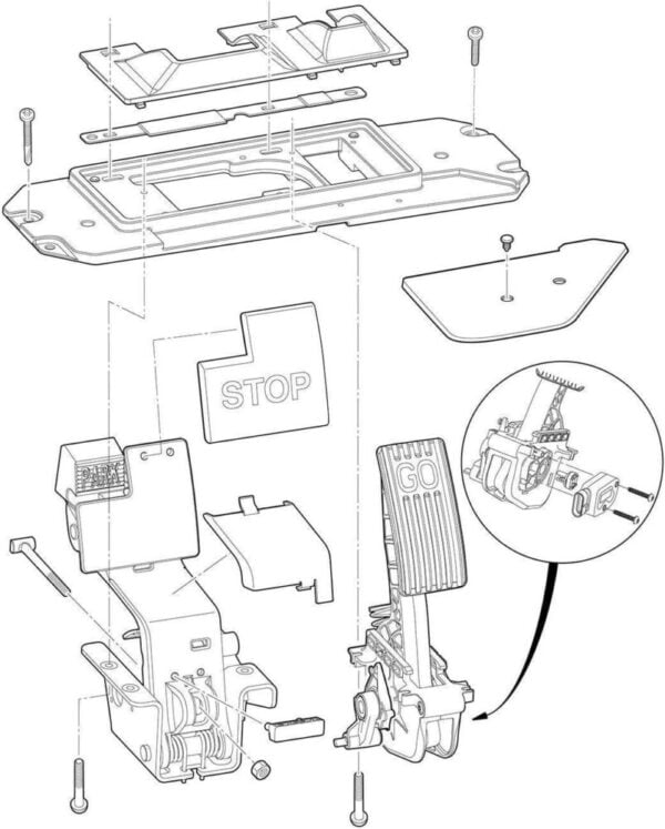 Club Car Precedent Brake Release