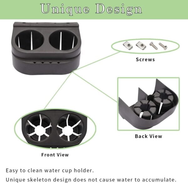 Drive-up Club Car DS Dual Cup Holder Kit1