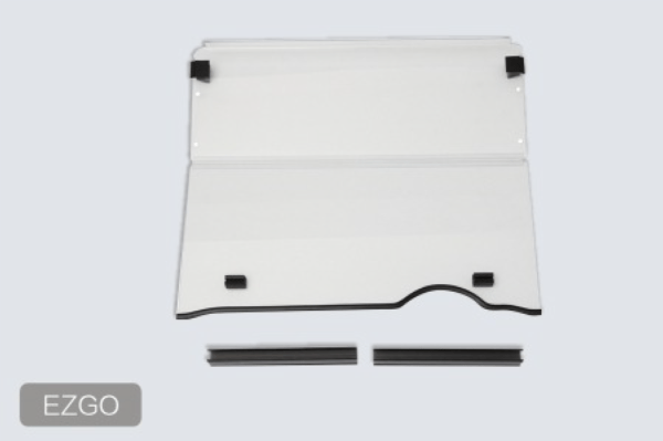 EZGO RXV Golf Cart Folding Windshield