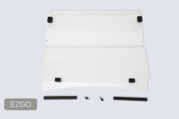 EZGO TXT Golf Cart Folding Windshield