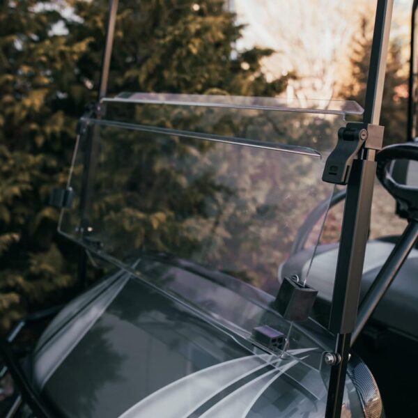 EZGO TXT Golf Cart Folding Windshield - Image 6