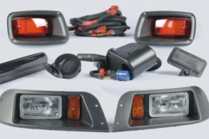 EZGO TXT Halogen Deluxe Light bar Kit