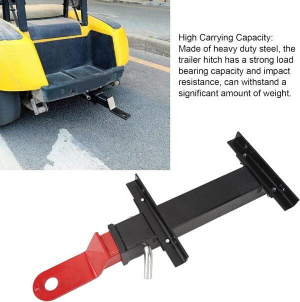 EZGO rear hitch with receiver 1