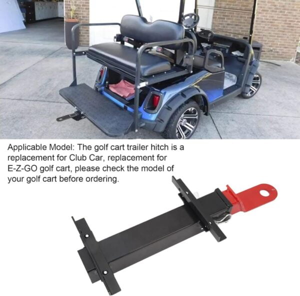 EZGO rear hitch with receiver