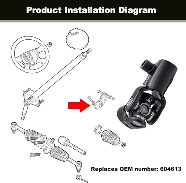 EZGO RXV Steering Yoke Assembly - Image 2