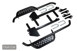 Heavy Duty Nerf Bars kit for Club Car DS Golf Cart (Set of 2)