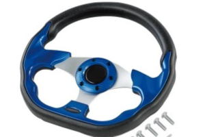 Golf Cart 13" blue Steering wheel