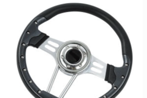 Golf Cart 13" carbon fiber pattern Steering wheel
