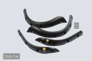 Club Car Precedent Standard Fender Flares Front and Rear (Set of 4)