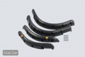 Club Car DS Standard Fender Flares Front and Rear (Set of 4)