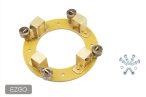 EZGO TXT motor brush plate assembly with springs