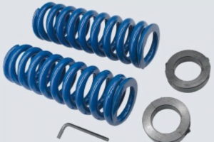 blue heavy duty rear shock coil spring kit