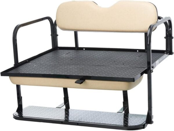 Golf Cart Flip Folding Rear Back Seat Kit