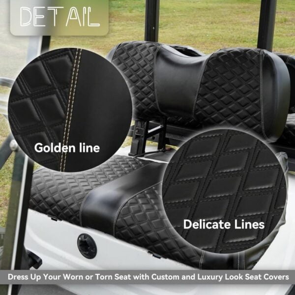 Golf Cart Universal Front Seat Cushion