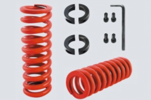 orange heavy duty rear shock coil spring kit