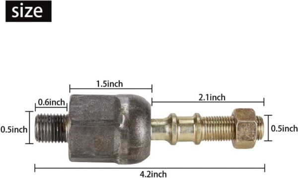 Club Car DS Steering Back inner Ball Joint - Image 3