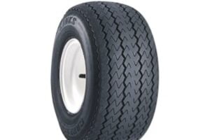 8 inch Topspin Sawtooth Tire & Steel Wheel Rim